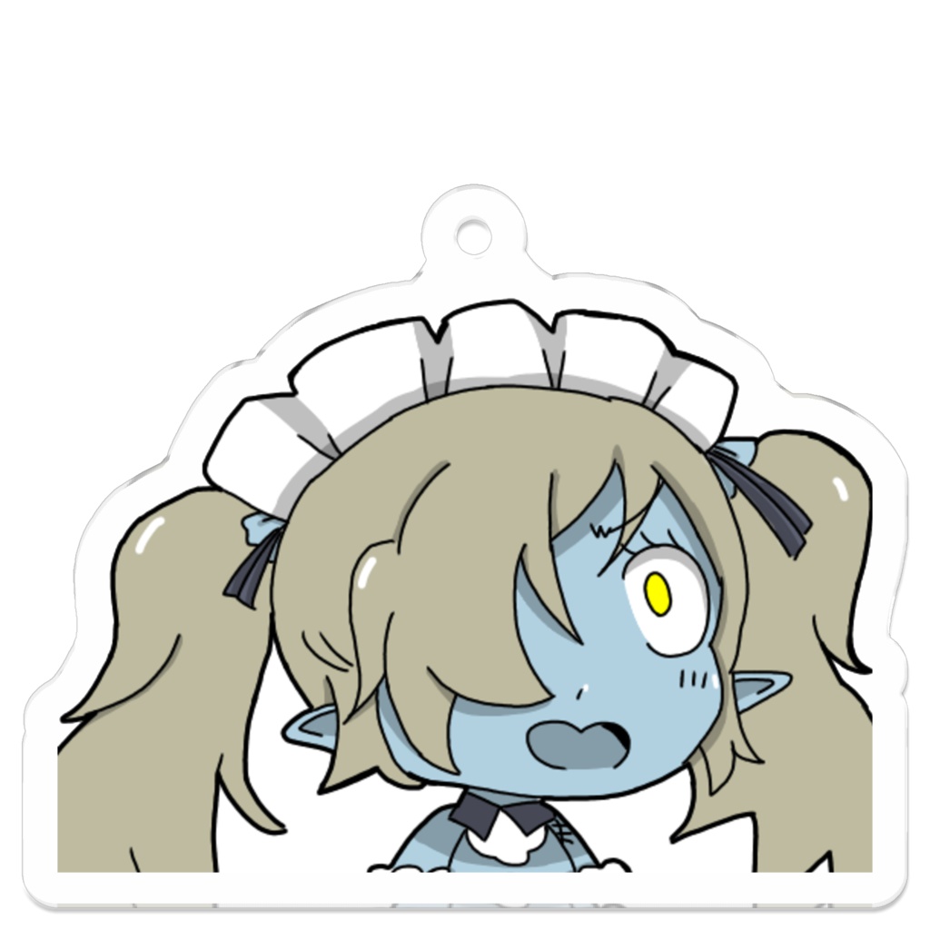 メイドちゃんアクリルキーホルダー