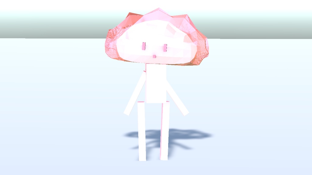 ぎょうざまん / IchiKon Gyozaman ローポリ3DCGアバター/cluster対応/多種カラーあり