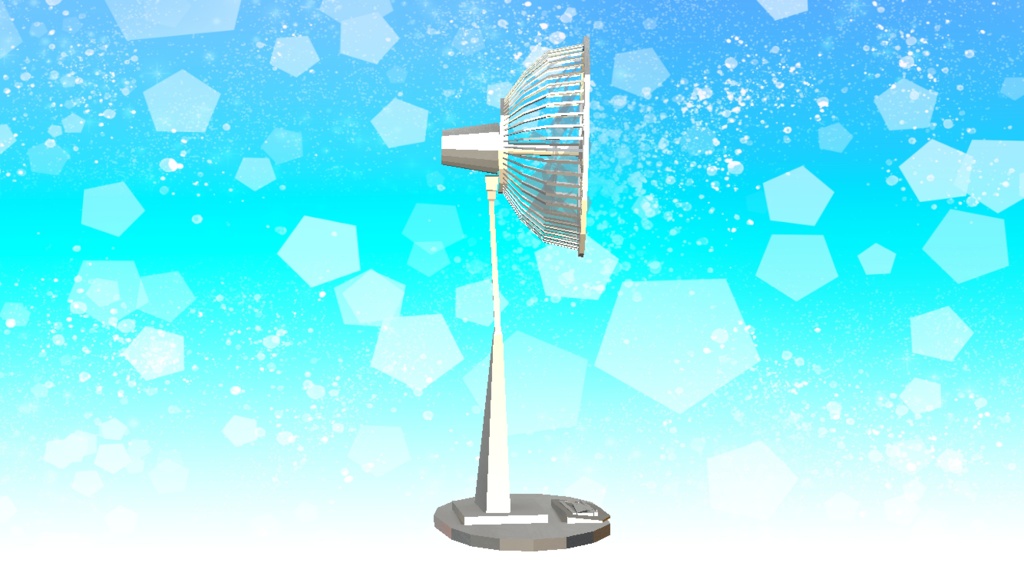 IchiKon Fanman / いちこん扇風機マン #cluster 対応ローポリアバター