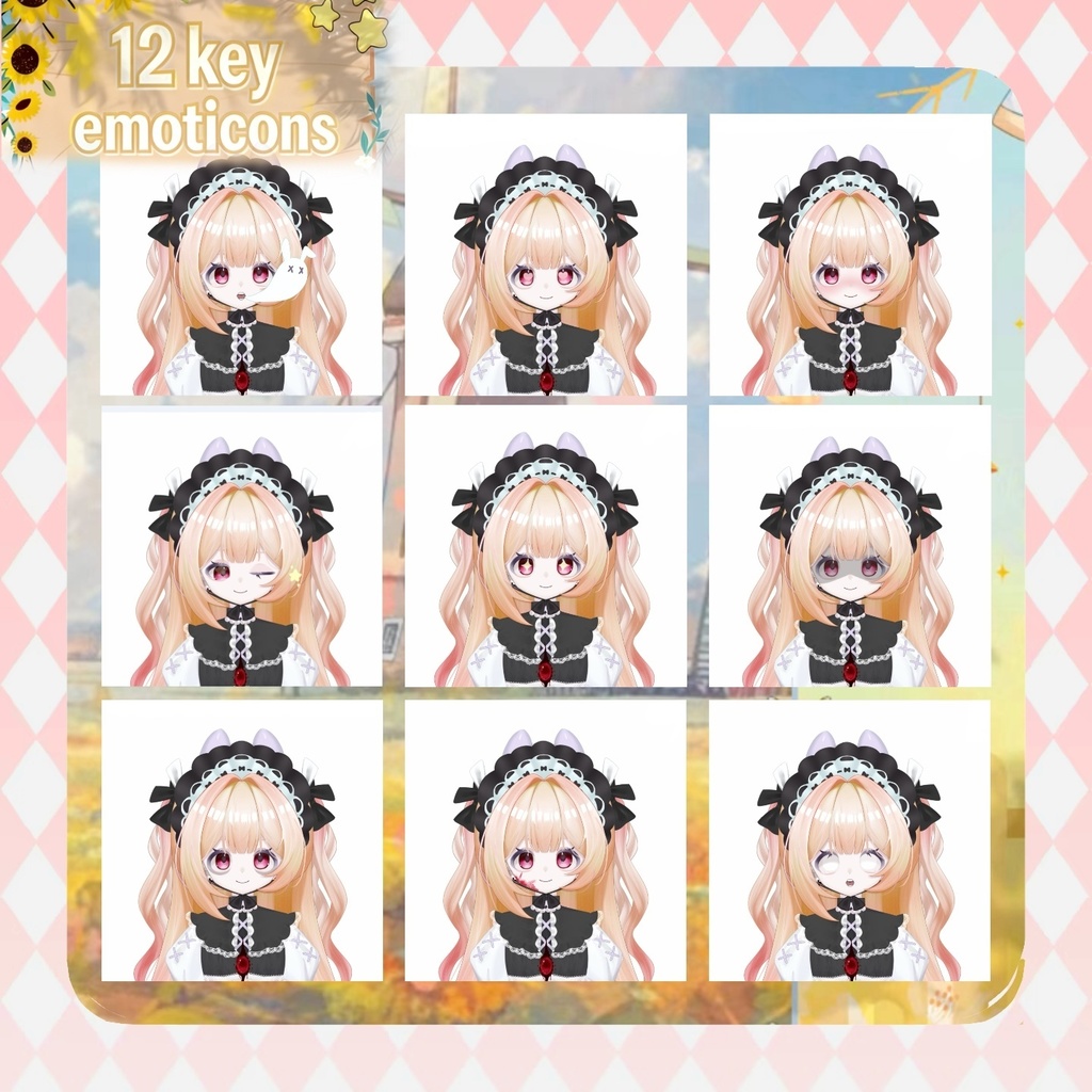 【Live2Dモデル】【汎用モデル】ドールラビット/Doll Rabbit