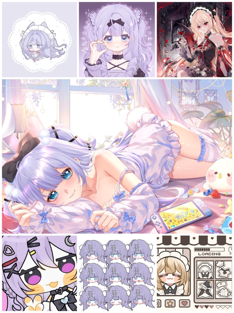 【Live2Dモデル】【汎用モデル】ドールラビット/Doll Rabbit