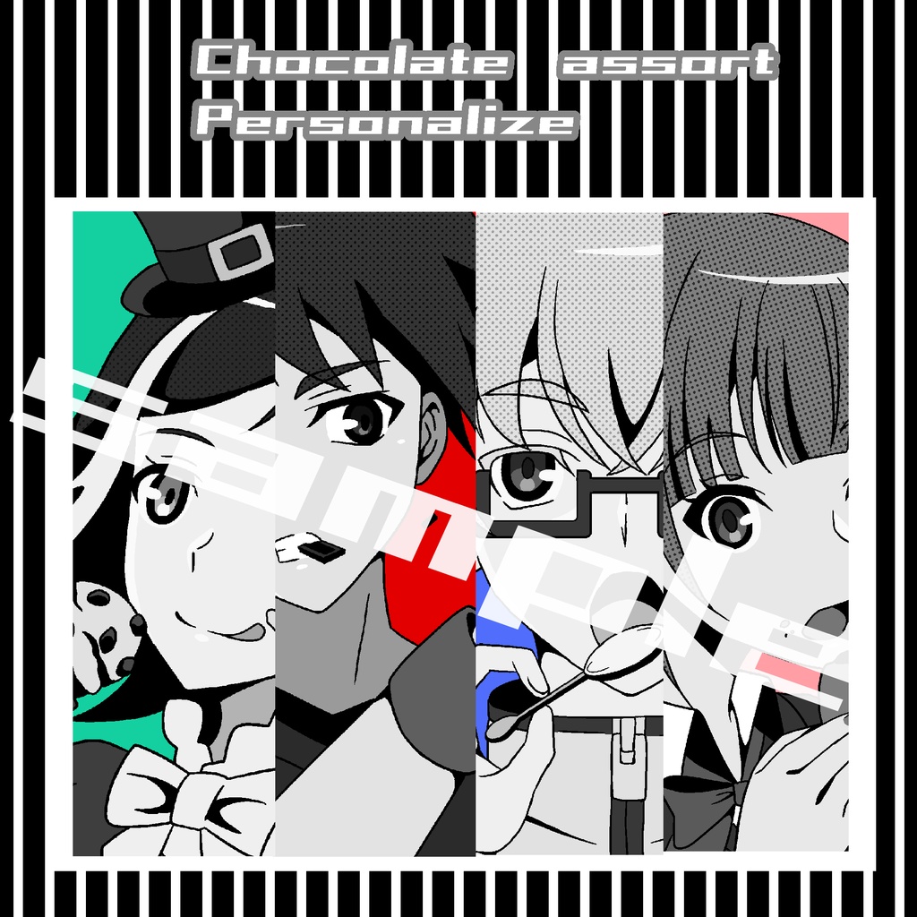 Chocolate assort personalize