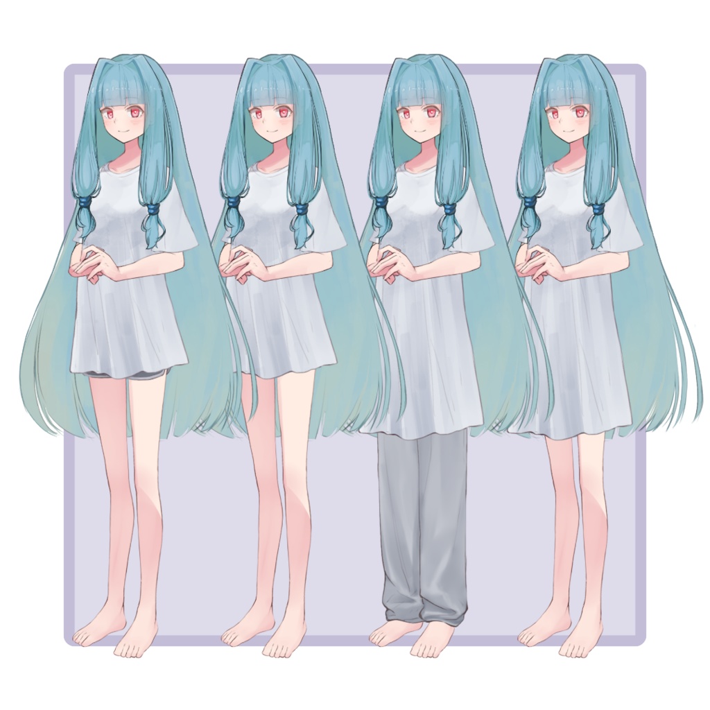 琴葉葵 フリー立ち絵素材 ver1.1 psd