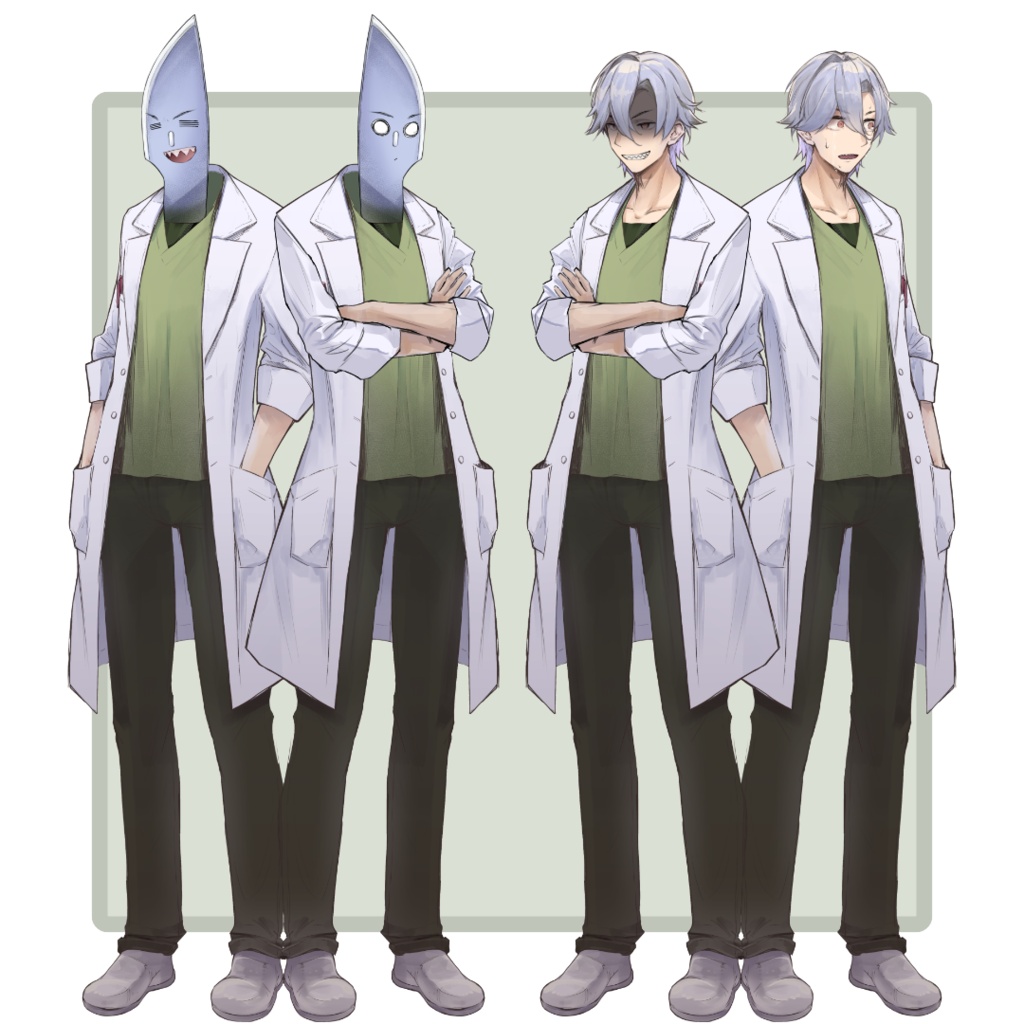 剣崎雌雄 フリー立ち絵素材psd