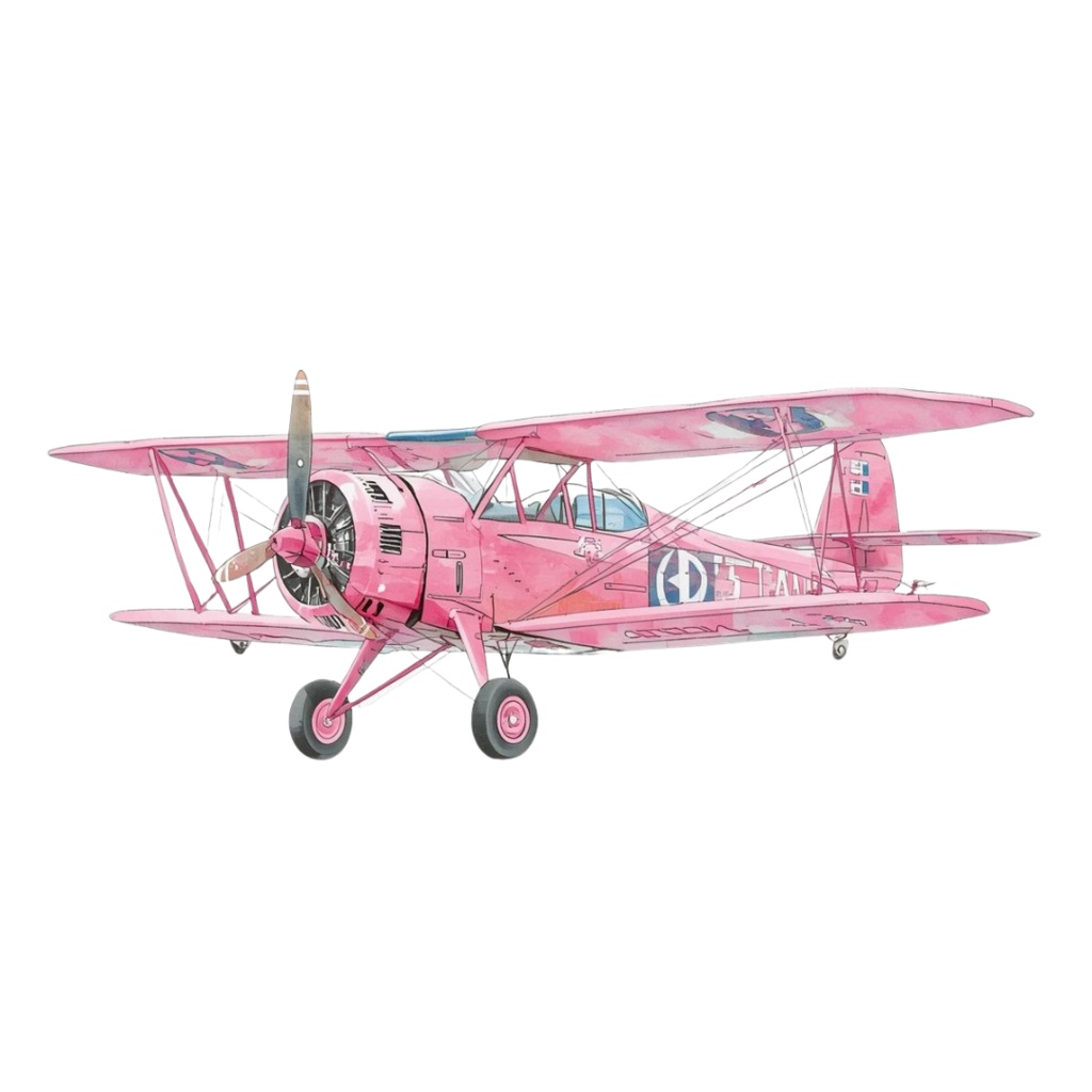 「旅行シリーズ」水彩アンティーク風クリップアート素材10点セット|PNG形式背景透過