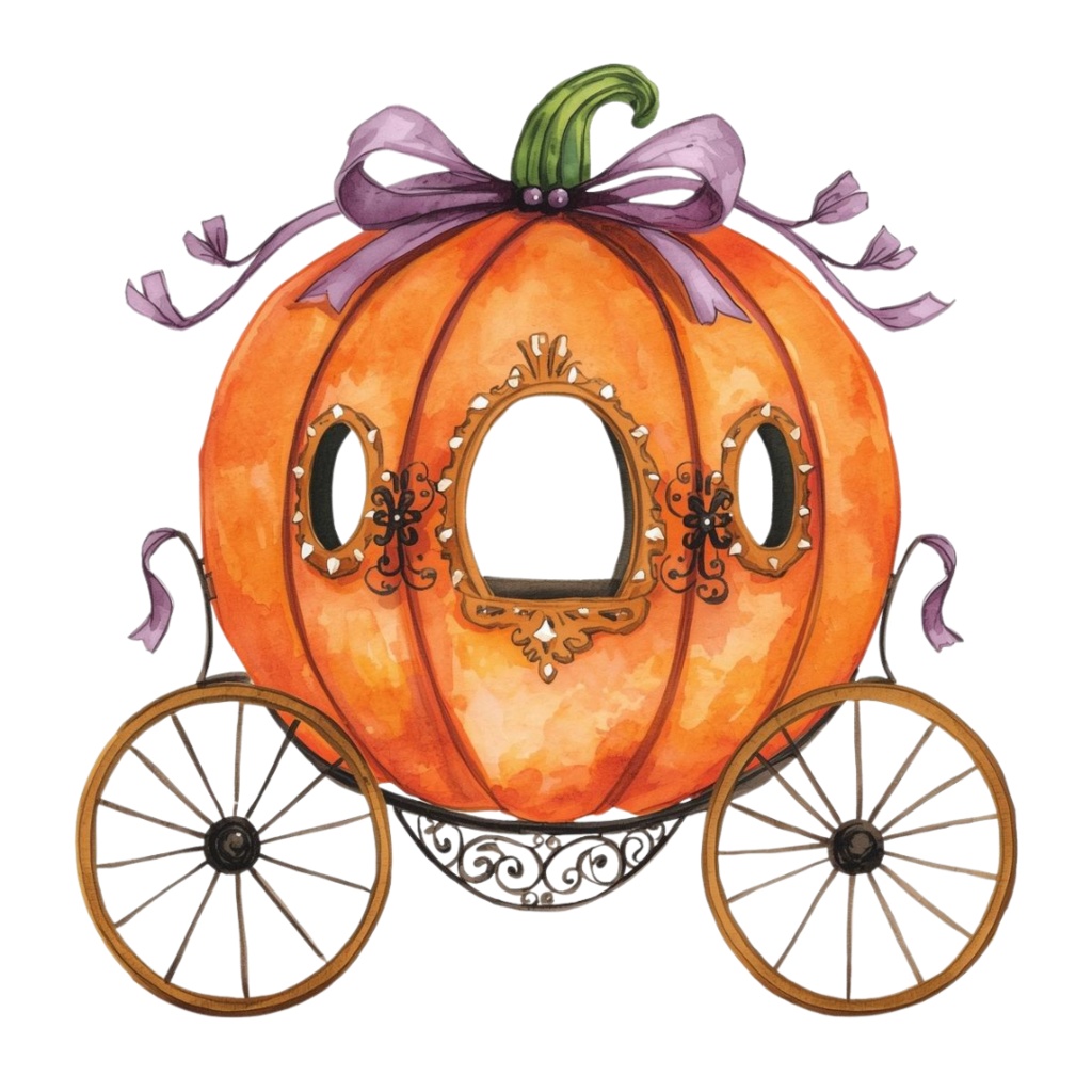 「ハロウィンシリーズ」水彩アンティーク風クリップアート素材15点セット|PNG形式背景透過