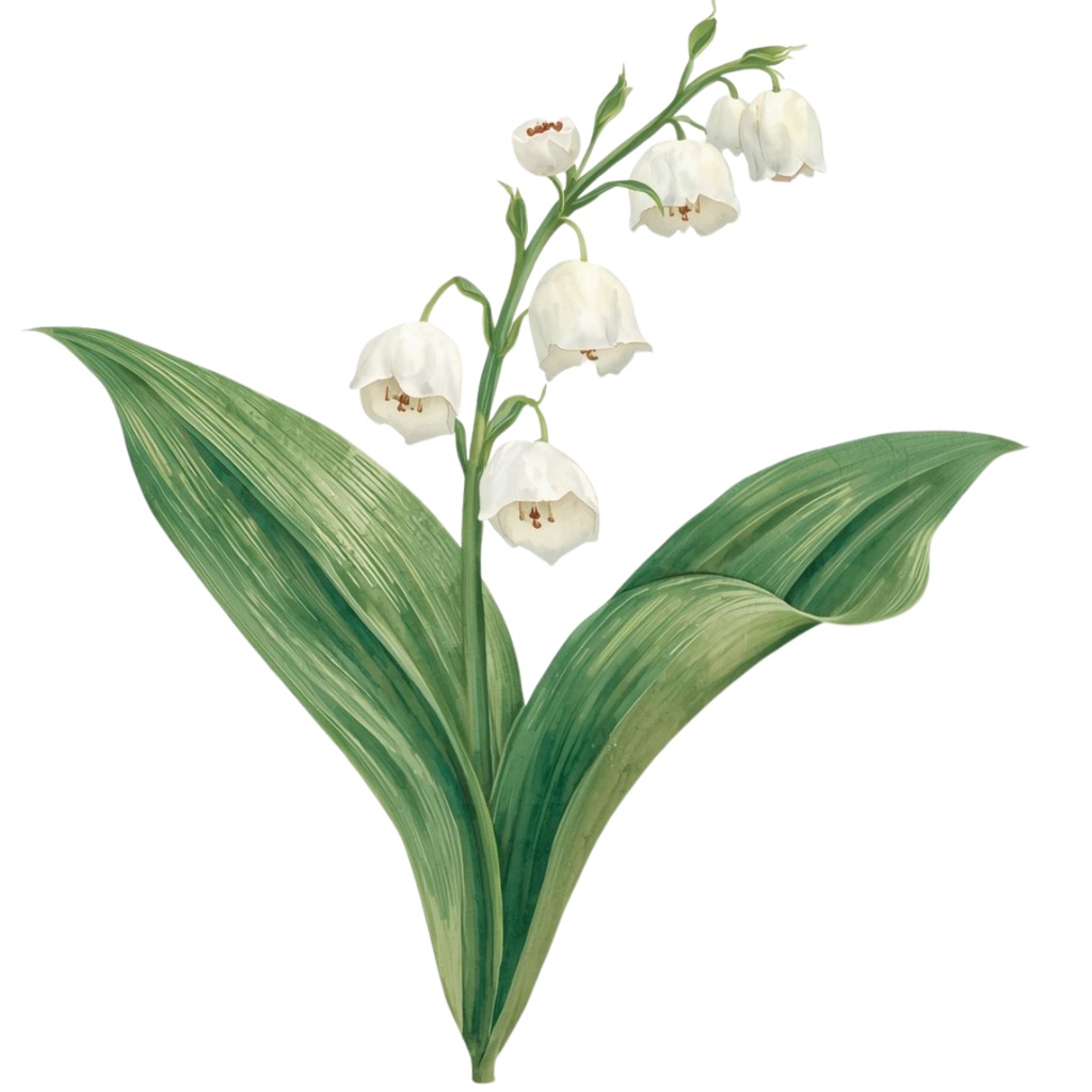 「ボタニカルシリーズ」水彩アンティーク風フローラルクリップアート素材15点セット|PNG形式背景透過