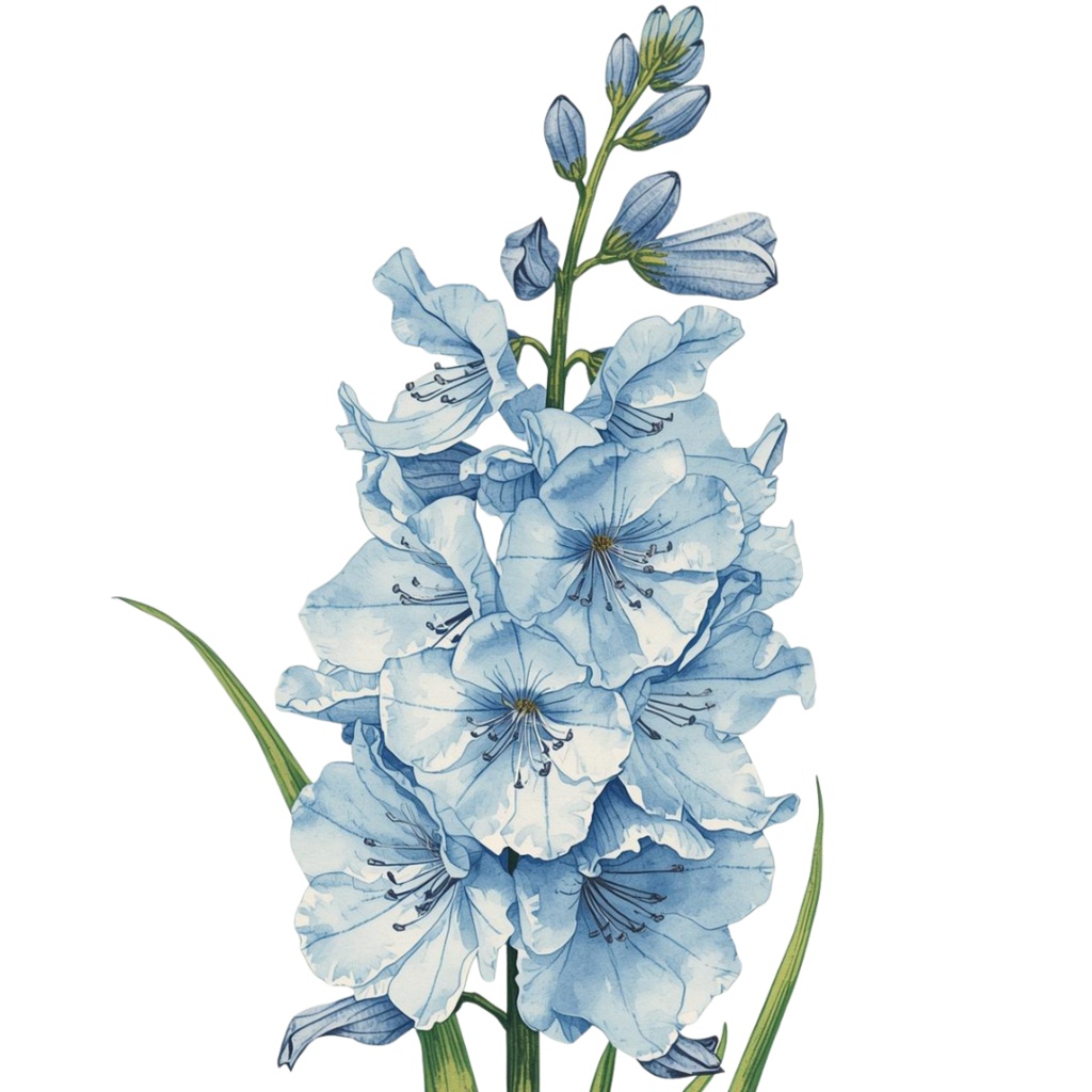 「ボタニカルシリーズ」水彩アンティーク風フローラルクリップアート素材15点セット|PNG形式背景透過