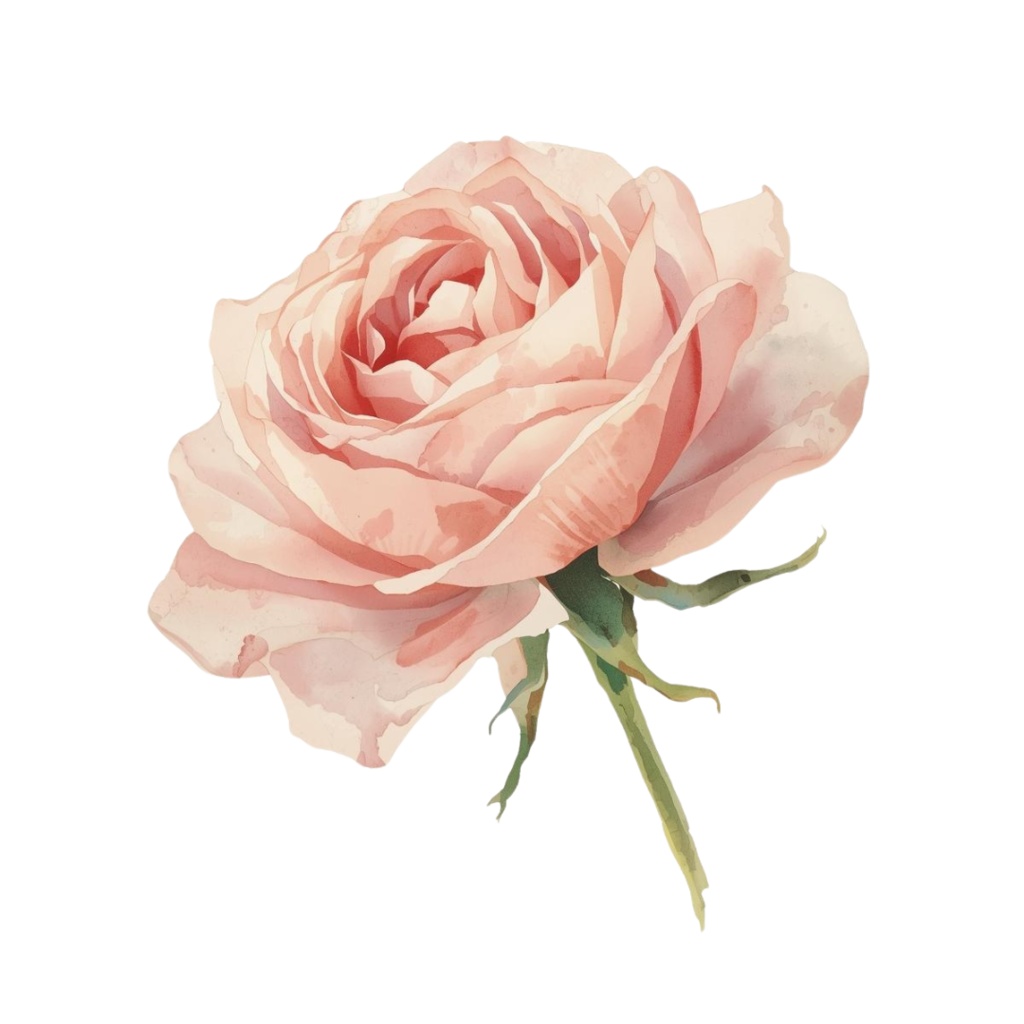 「ボタニカルシリーズ」水彩アンティーク風フローラルクリップアート素材15点セット|PNG形式背景透過