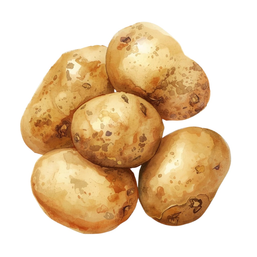 「野菜シリーズ」水彩画風クリップアート素材15点セット|PNG形式背景透過