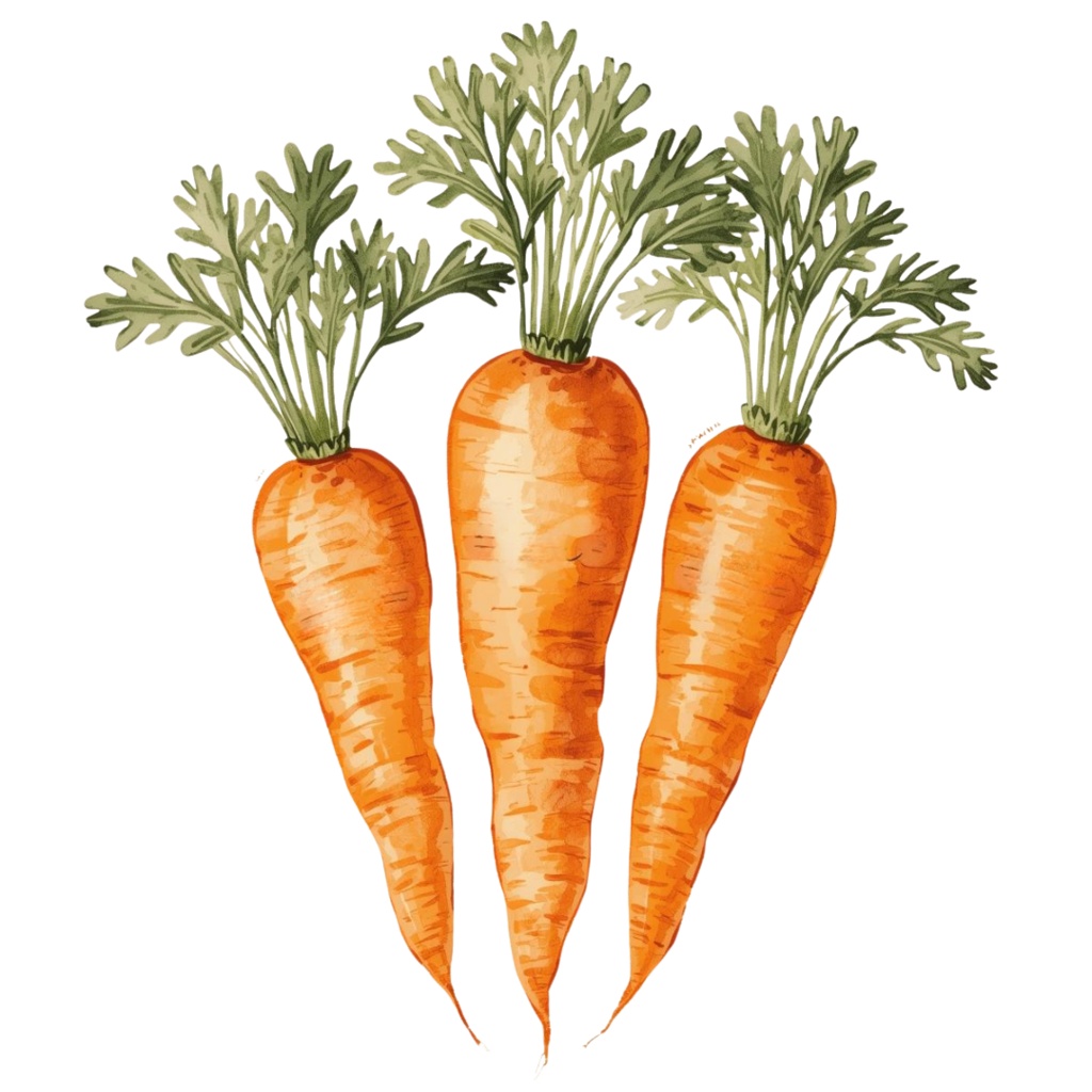 「野菜シリーズ」水彩画風クリップアート素材15点セット|PNG形式背景透過