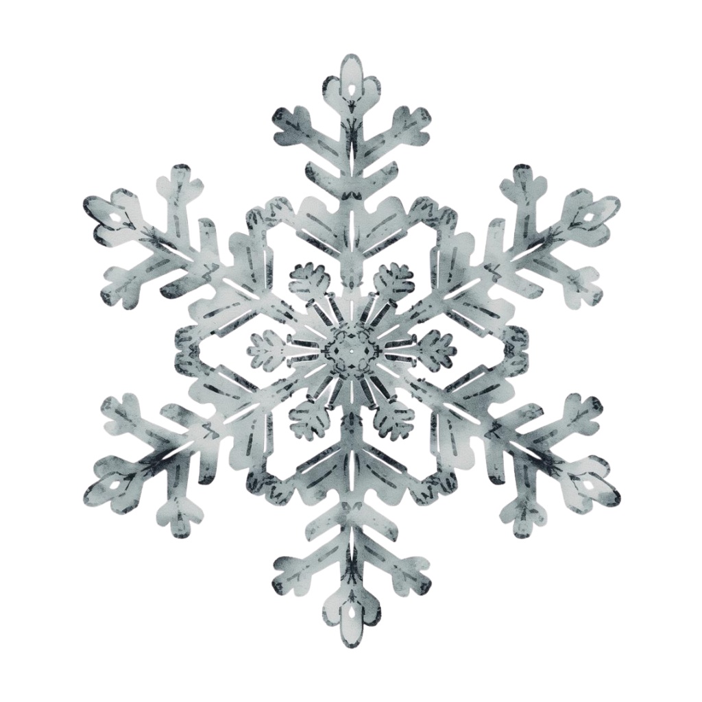 【クリスマスシリーズ】水彩アンティーク風クリップアート15点セット|PNG形式背景透過