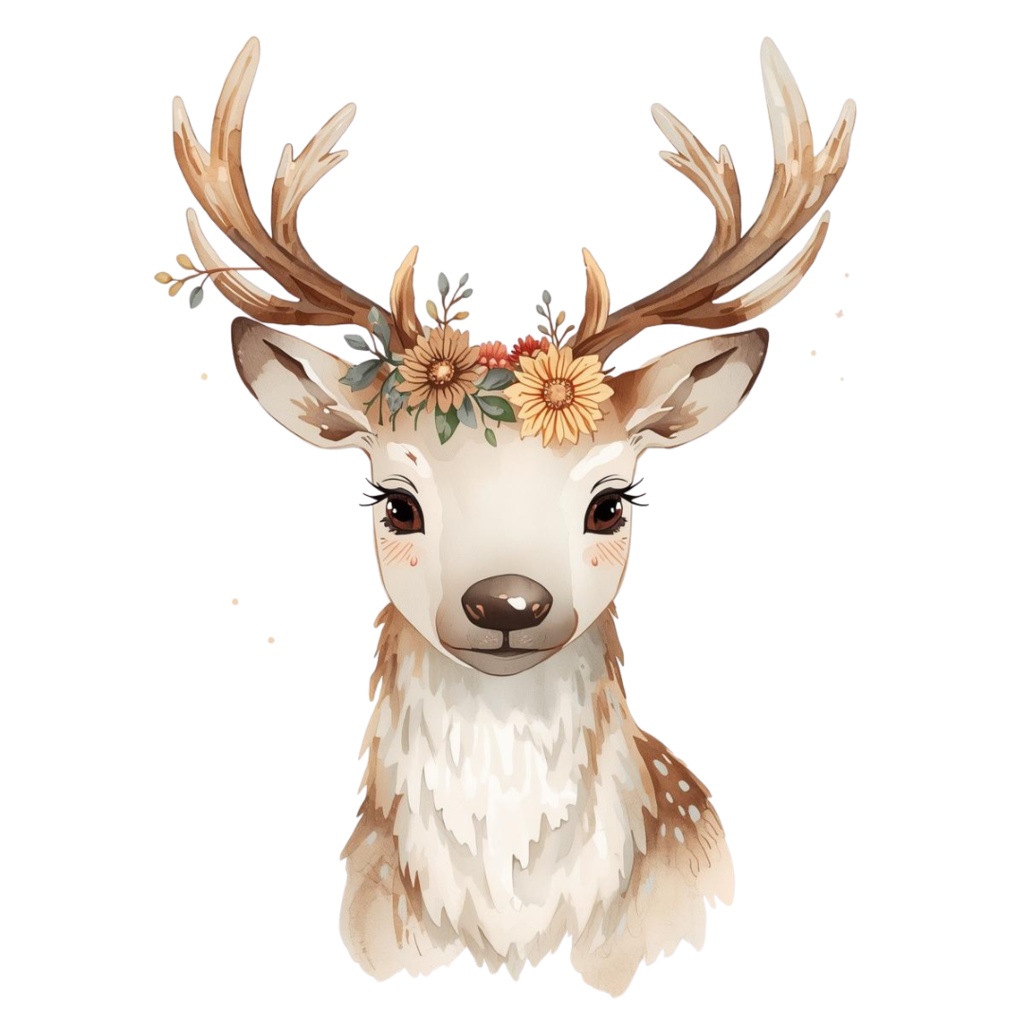 「クリスマスシリーズ②」水彩アンティーク風クリップアート素材15点セット|PNG形式背景透過