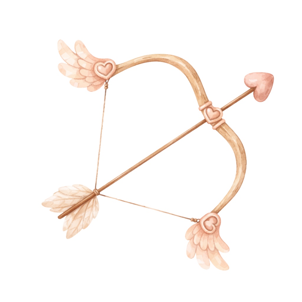 「バレンタインシリーズ②」水彩クリップアート素材20点セット|PNG形式背景透過