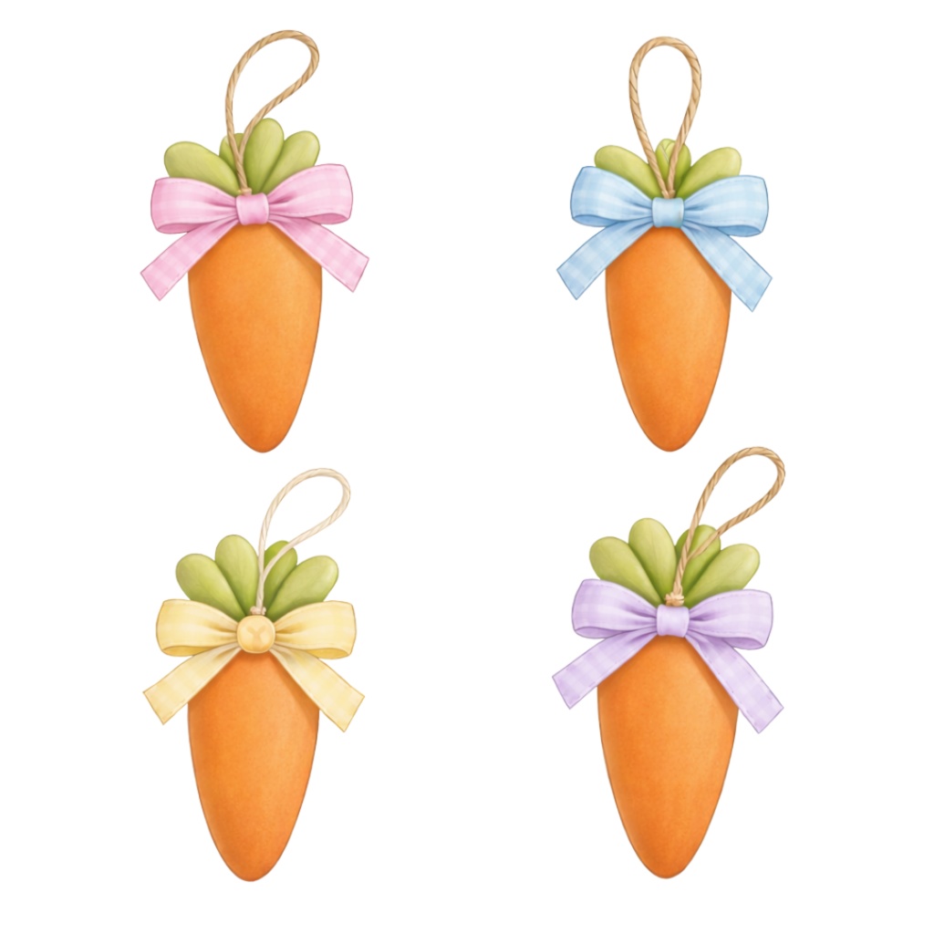 「イースターシリーズ③モチーフコレクション」水彩画風クリップアート素材40点セット|PNG形式背景透過