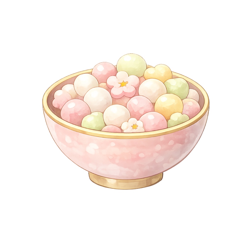 「ひなまつりシリーズ」水彩風イラストクリップアート素材18点セット|PNG形式背景透過