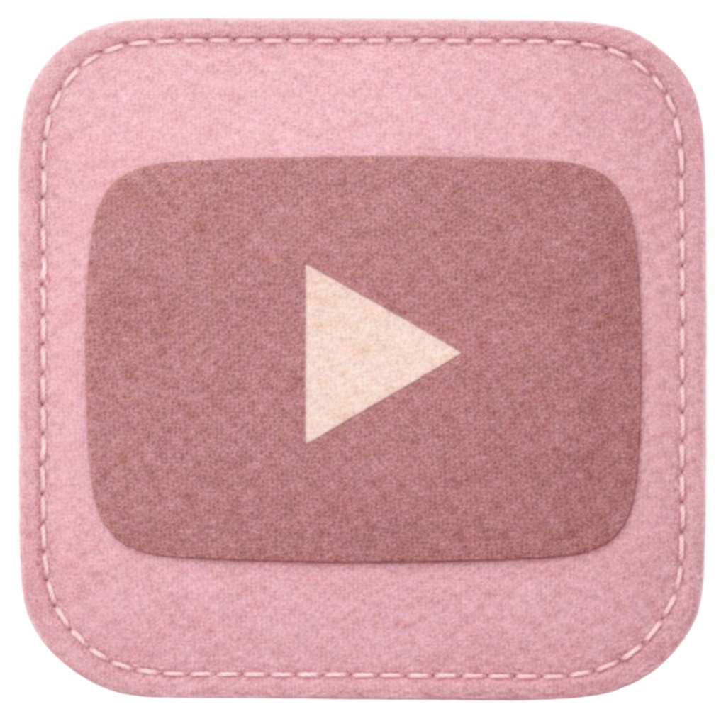 アイコンパック ( APP ICON PACK )③ フェルト風