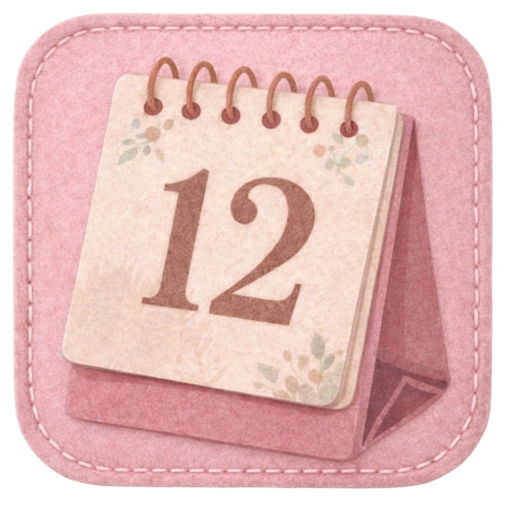 アイコンパック ( APP ICON PACK )③ フェルト風