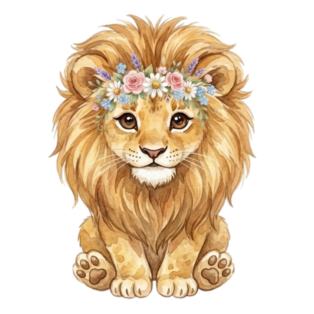 「12星座モチーフ&装飾アイテム」水彩画風クリップアート素材20点セット|PNG形式背景透過