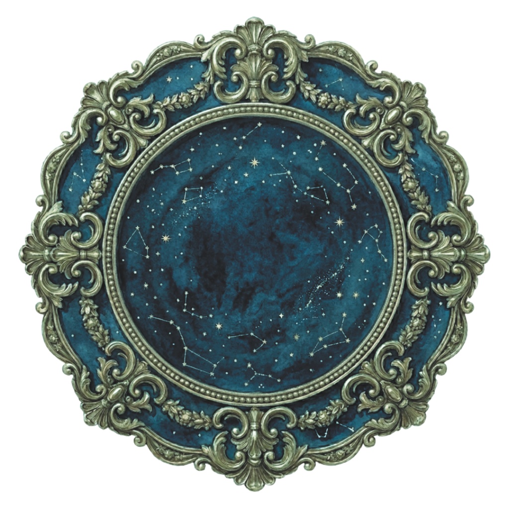 「12星座モチーフ&装飾アイテム」水彩画風クリップアート素材20点セット|PNG形式背景透過