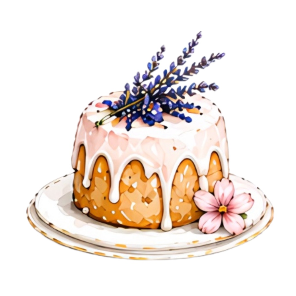 【 季節春 Spring 】水彩アンティーク風クリップアート素材17点セット|PNG形式背景透過