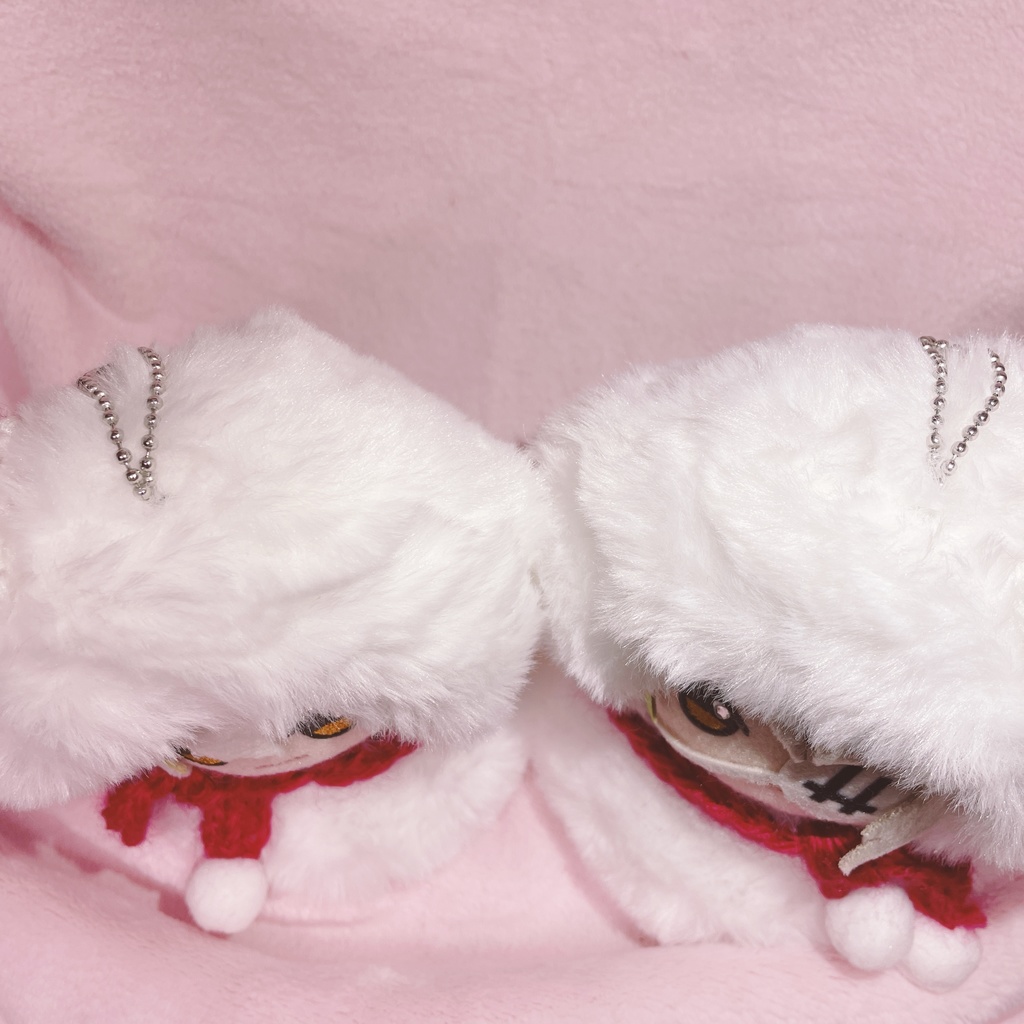 雪だるまの着ぐるみ ぬい服10~12cm