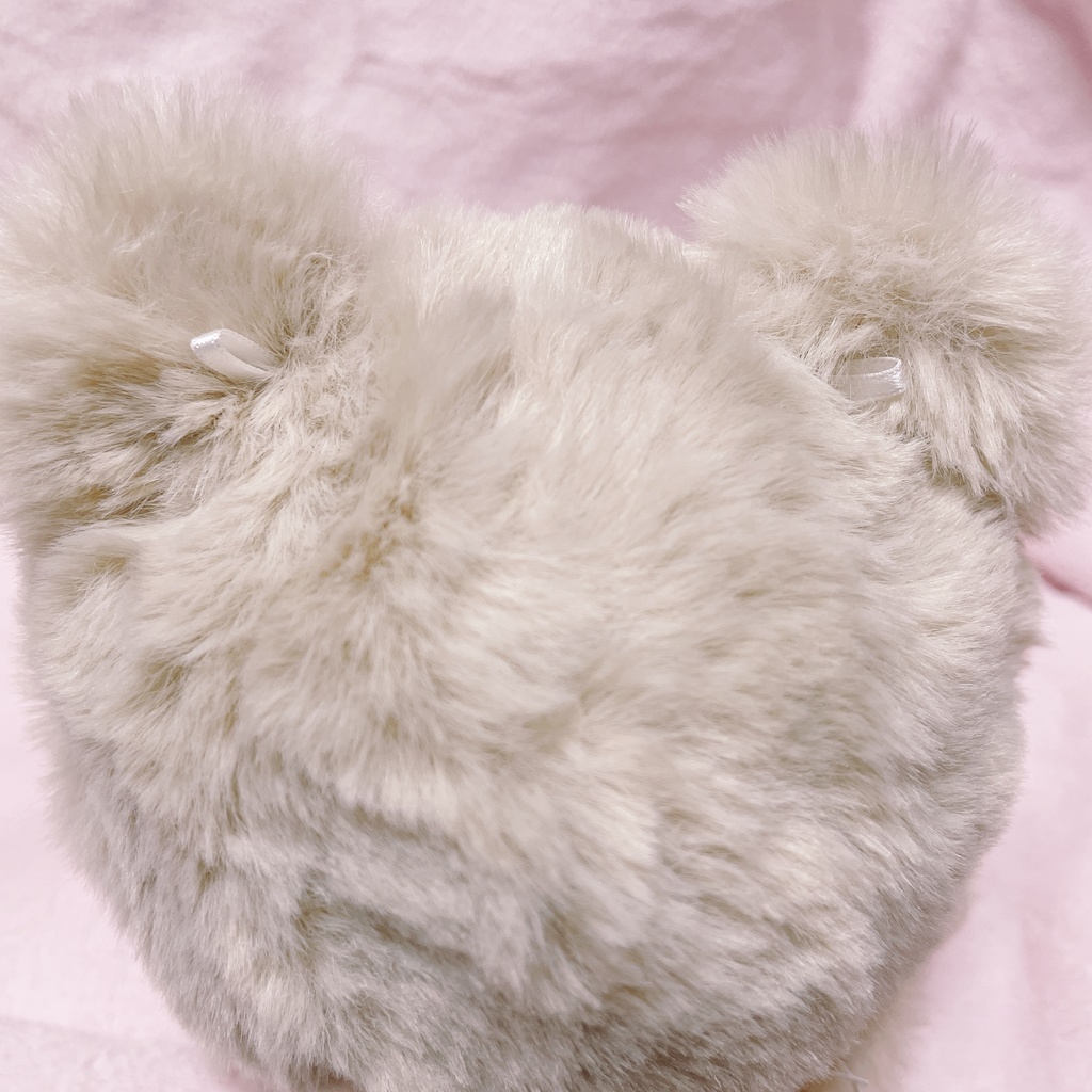 ちびぐるみ用 クマのぬい服 黄色&ピンク