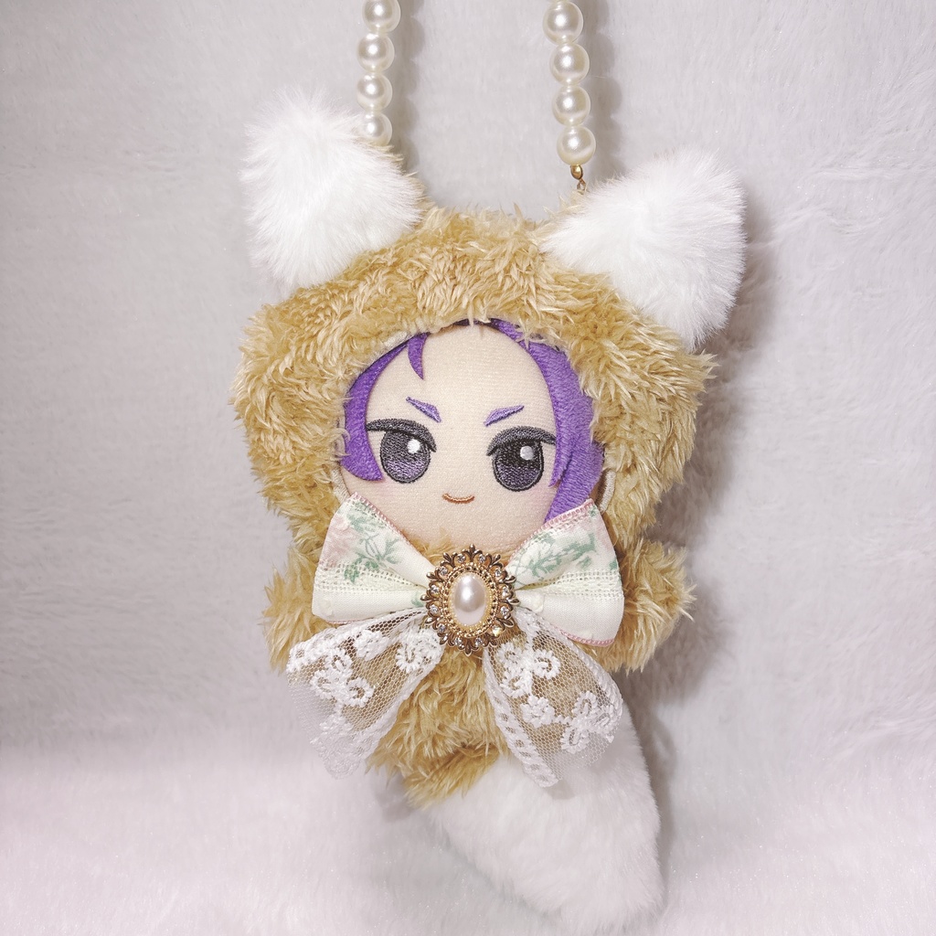 キツネの着ぐるみ　ぬい服　10～12cm