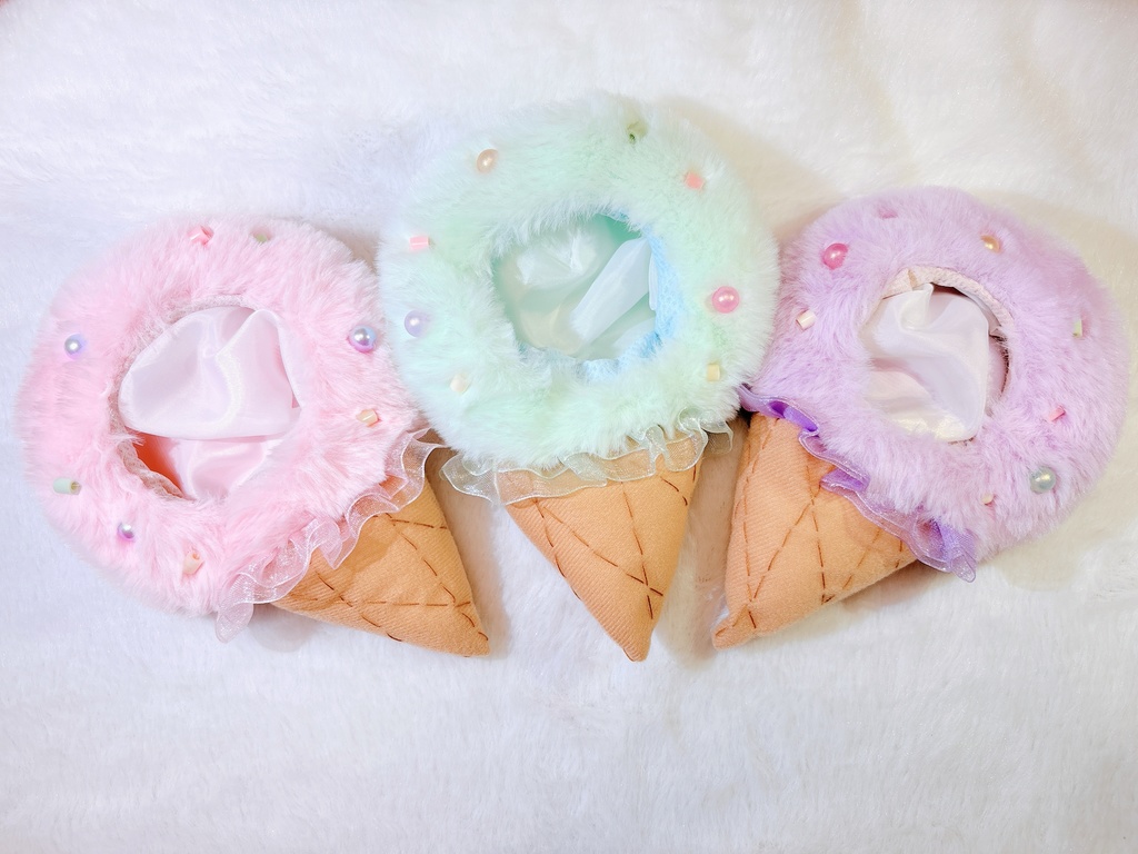 アイスの着ぐるみ ぬい服 10〜12㎝