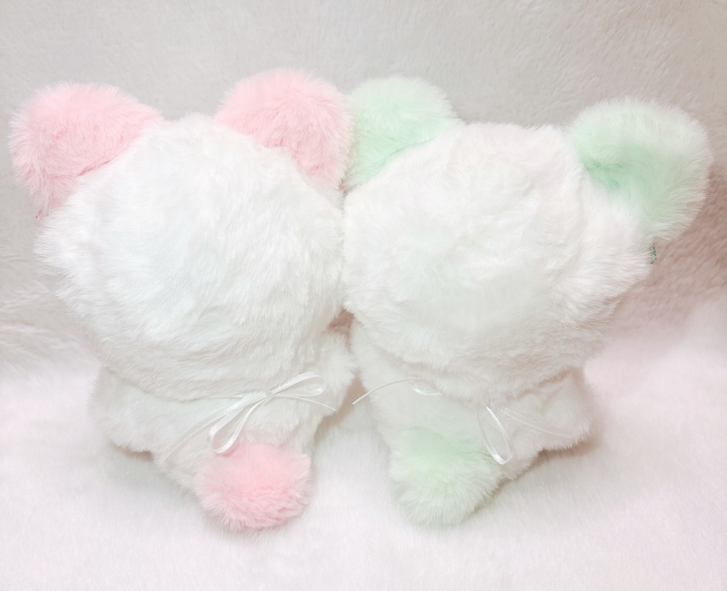 パステルくまさんの着ぐるみ ぬい服 10~12cm