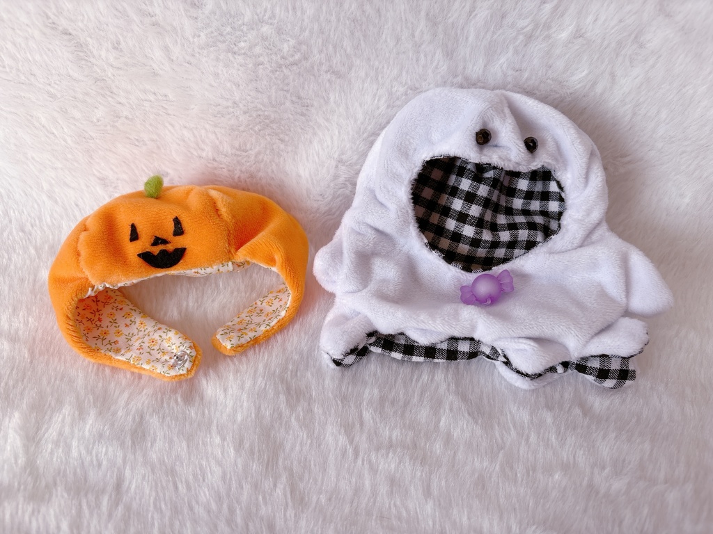 オバケ&カボチャの被り物