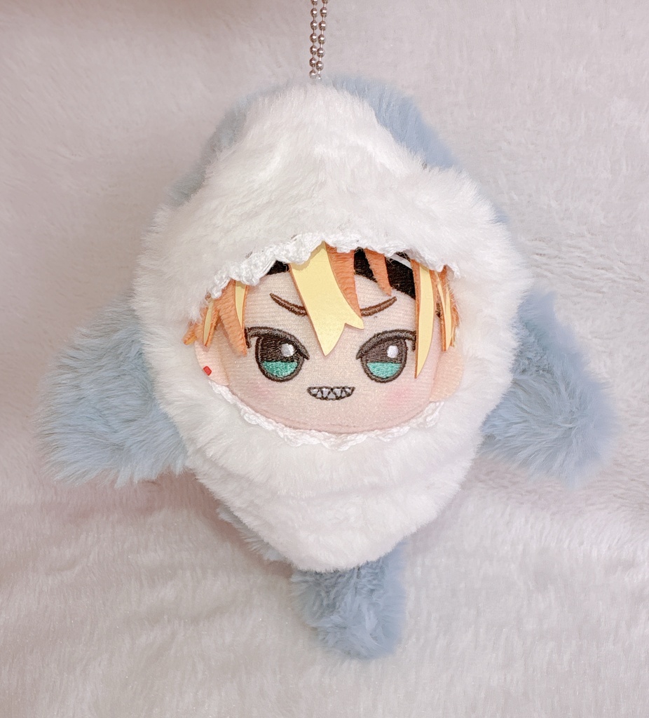 サメの着ぐるみ　ぬい服　10～12cm