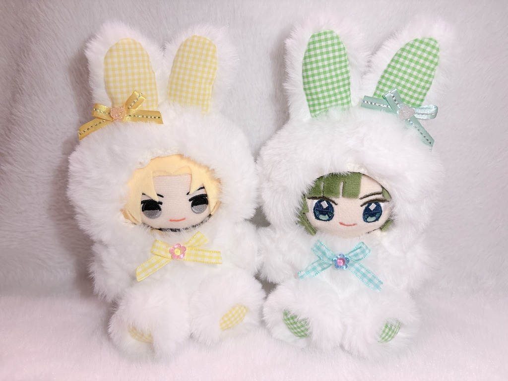 ウサギの着ぐるみ ぬい服 10cm