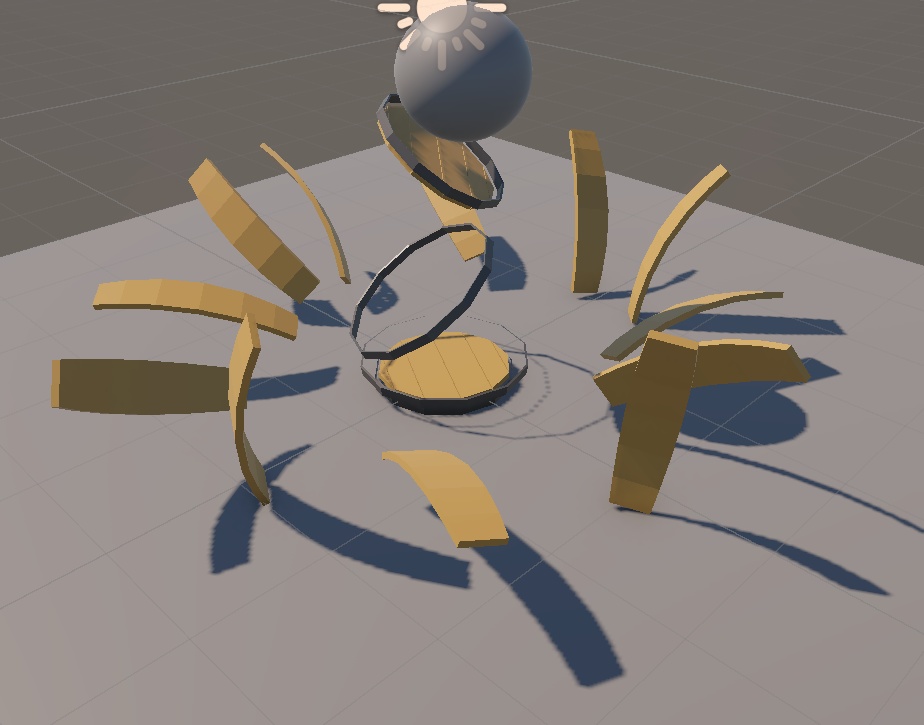 ファンタジー風3Dのタル