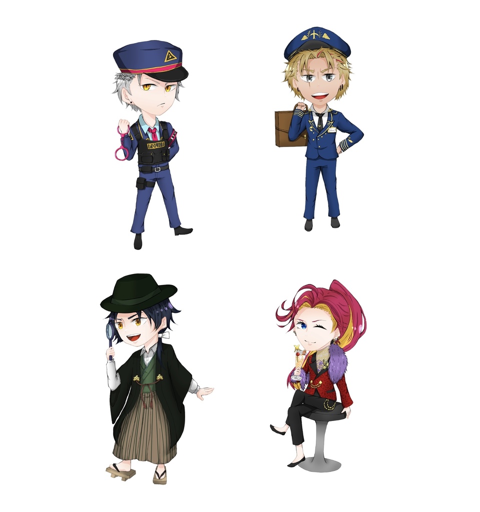 イベント衣装フレークシール