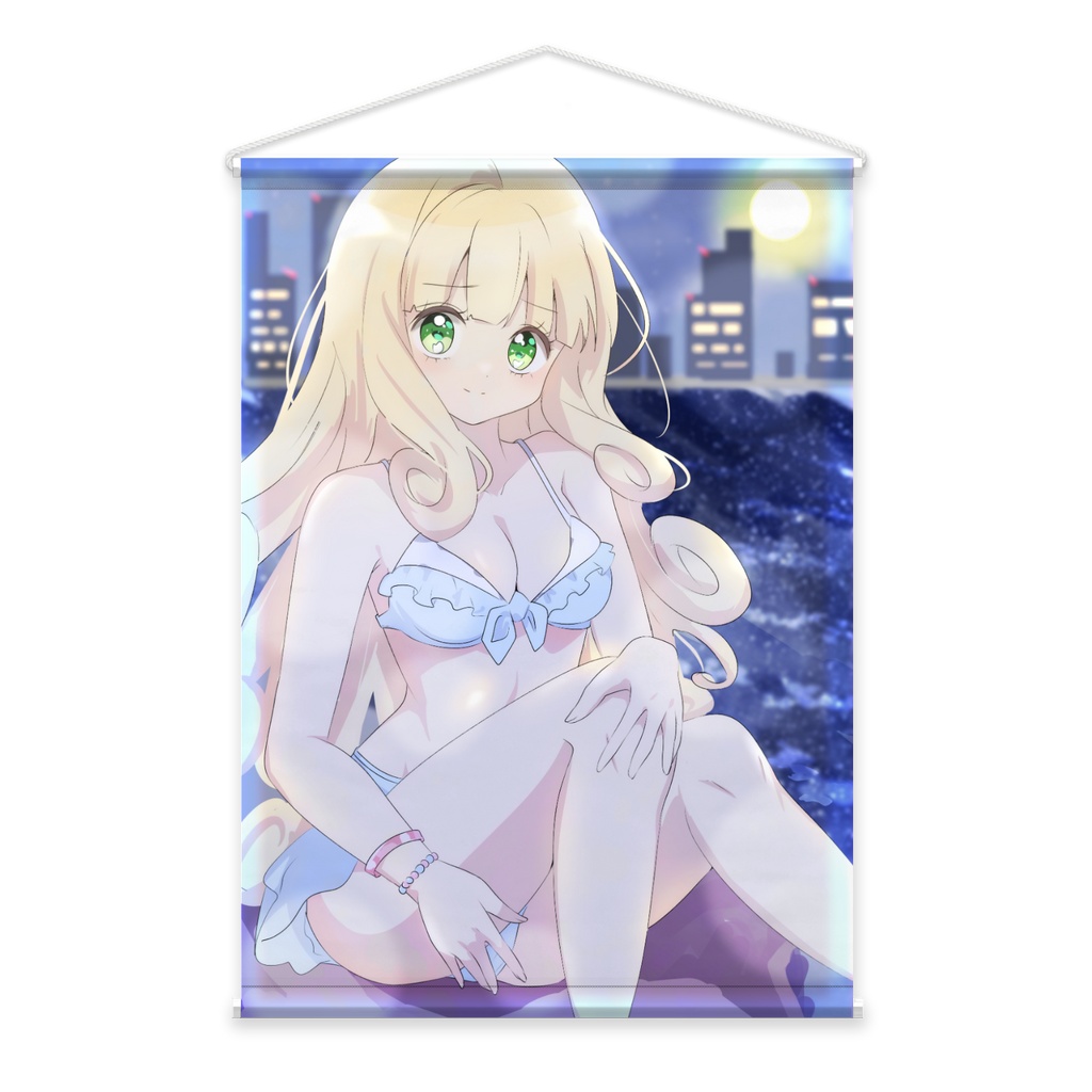 水着天使のえるタペストリー