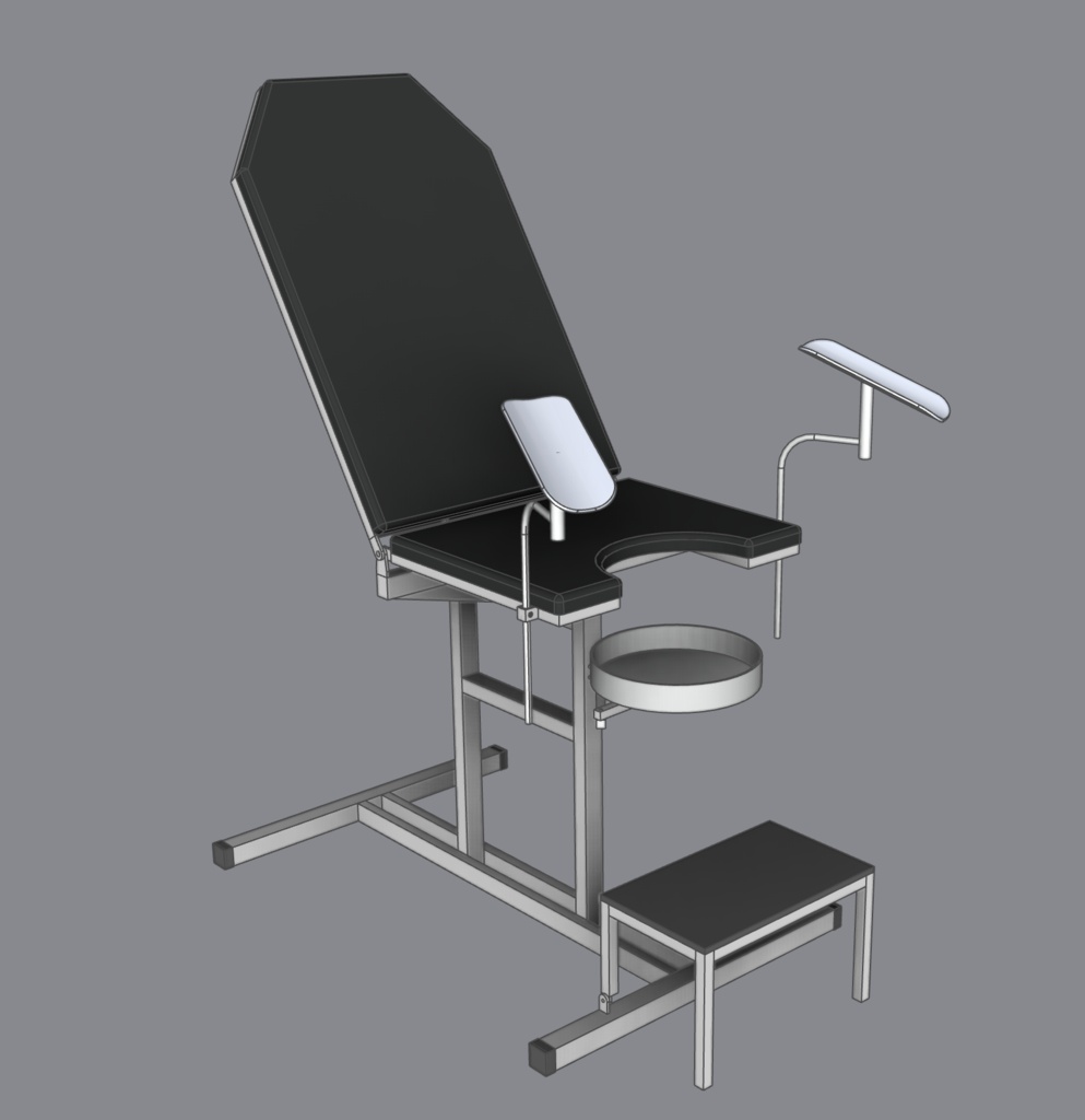 Retro Medical Examination Chair