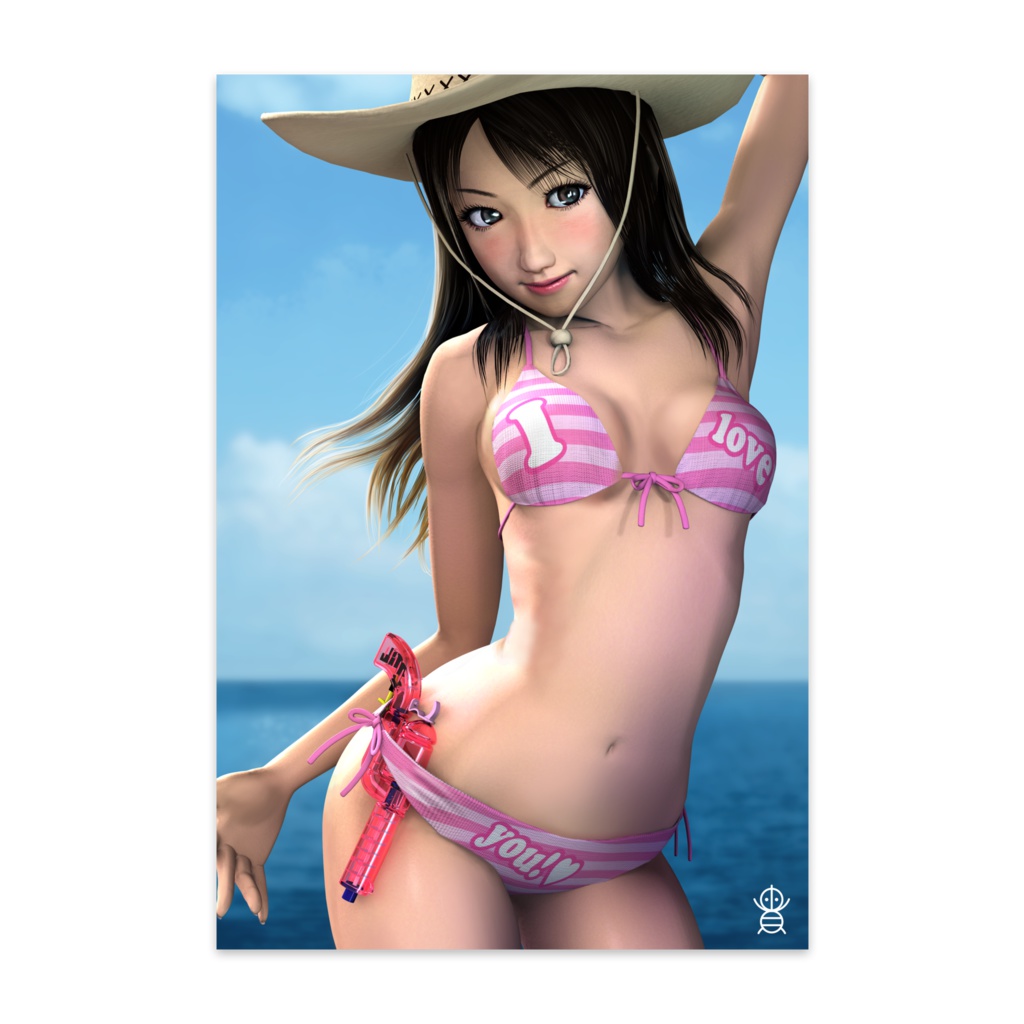 「夏に向かって撃て!」ポストカード