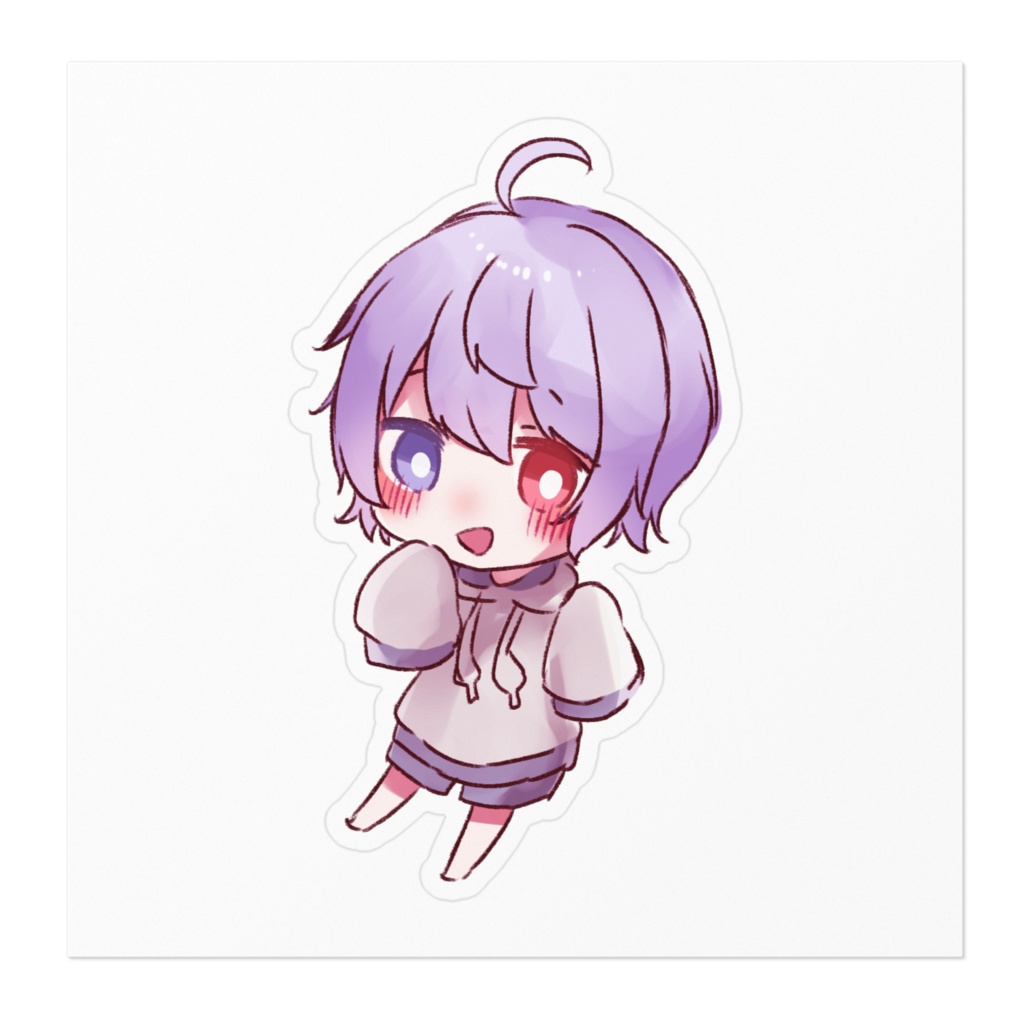 浮月はろあステッカー デフォルメSD2