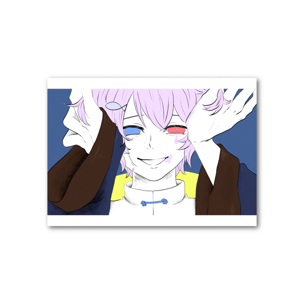 おまるてぁん作 ヴィラン両面 歌ってみたイラスト