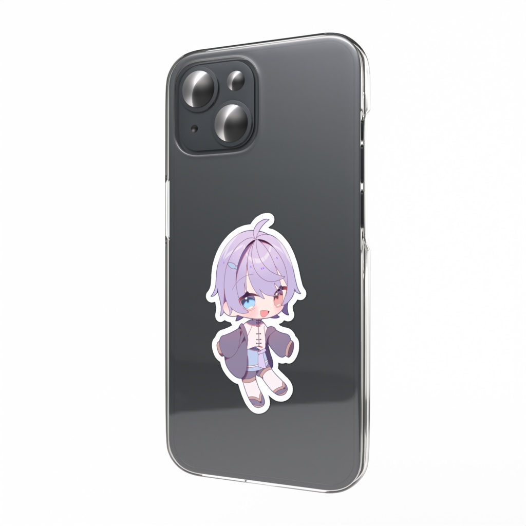 はやかわゆる様作 浮月はろあ ステッカー2