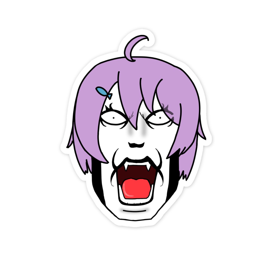 こりあんだ作 デスメタルはろあ ステッカー