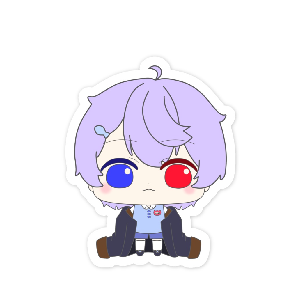 おまはろ幼稚園 園児はろあ ステッカー