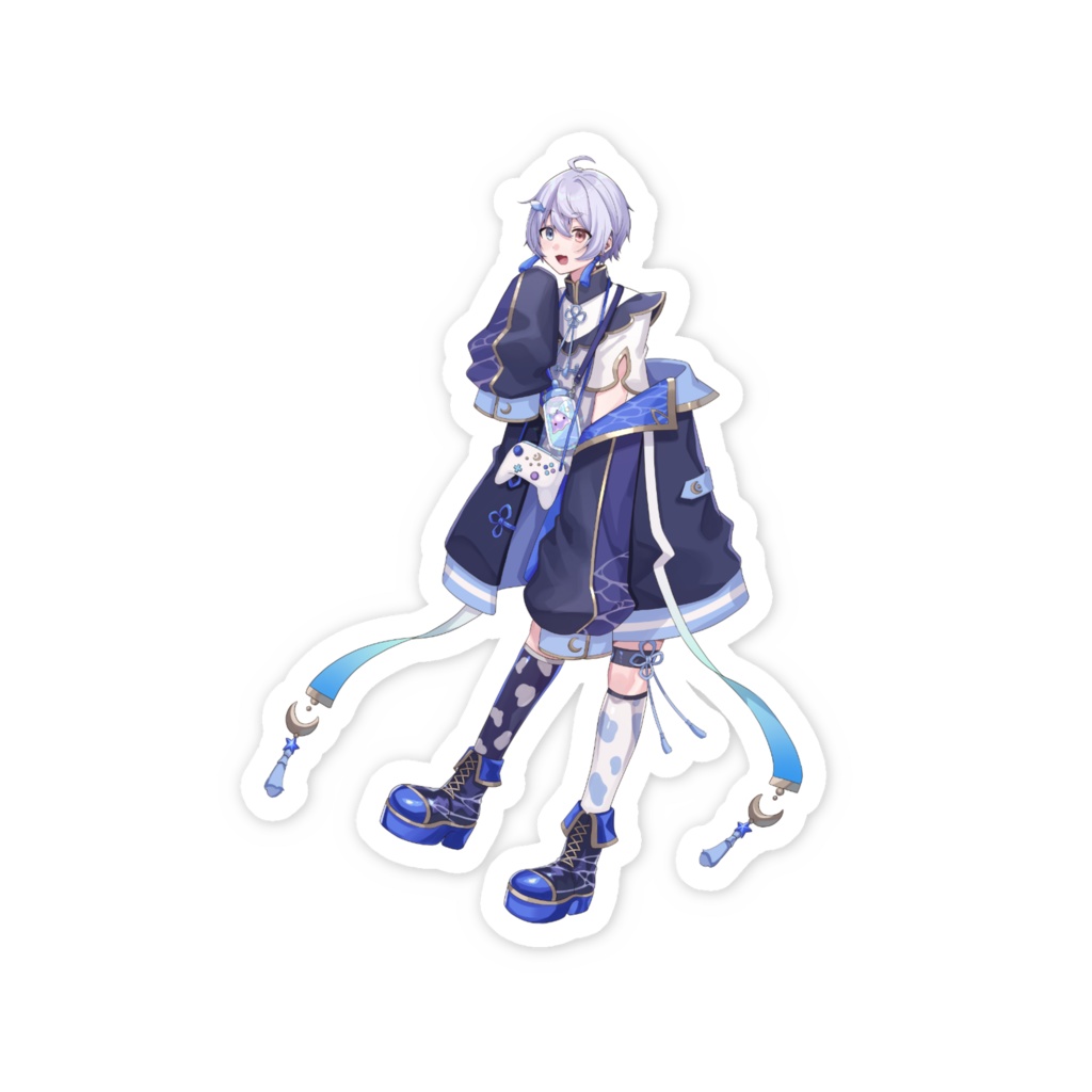 【フォームチェンジ】浮月はろあ スマホステッカー