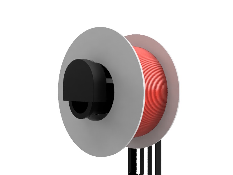 Ender3用 ベアリング式 スプールホルダー【3Dプリンタ用データ】