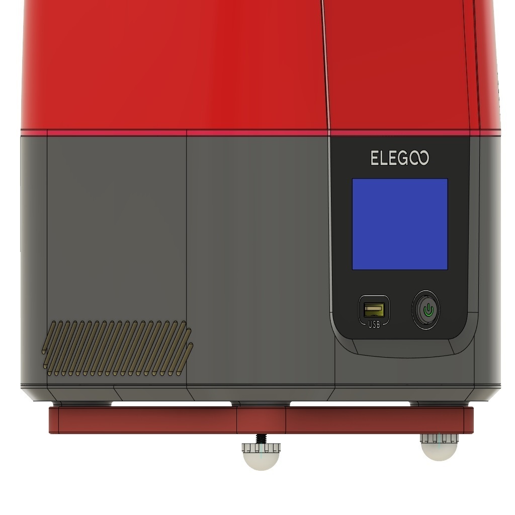 ELEGOO MARS3 水平アジャスター【3Dプリンタ用データ】