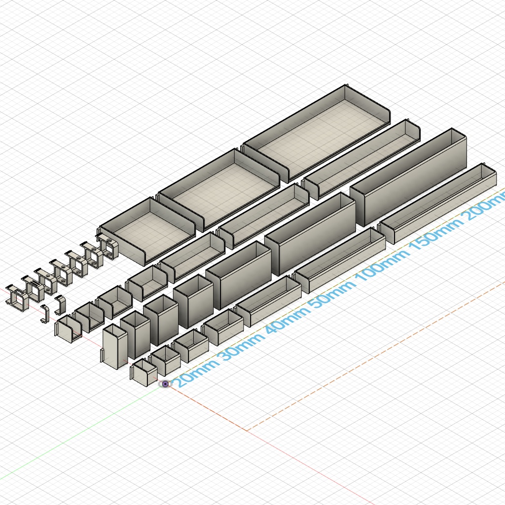 ELEGOO NEPTUNE 3&4 シリーズ用 ワークスペース オーガナイザー 【3Dプリンタ用データ】