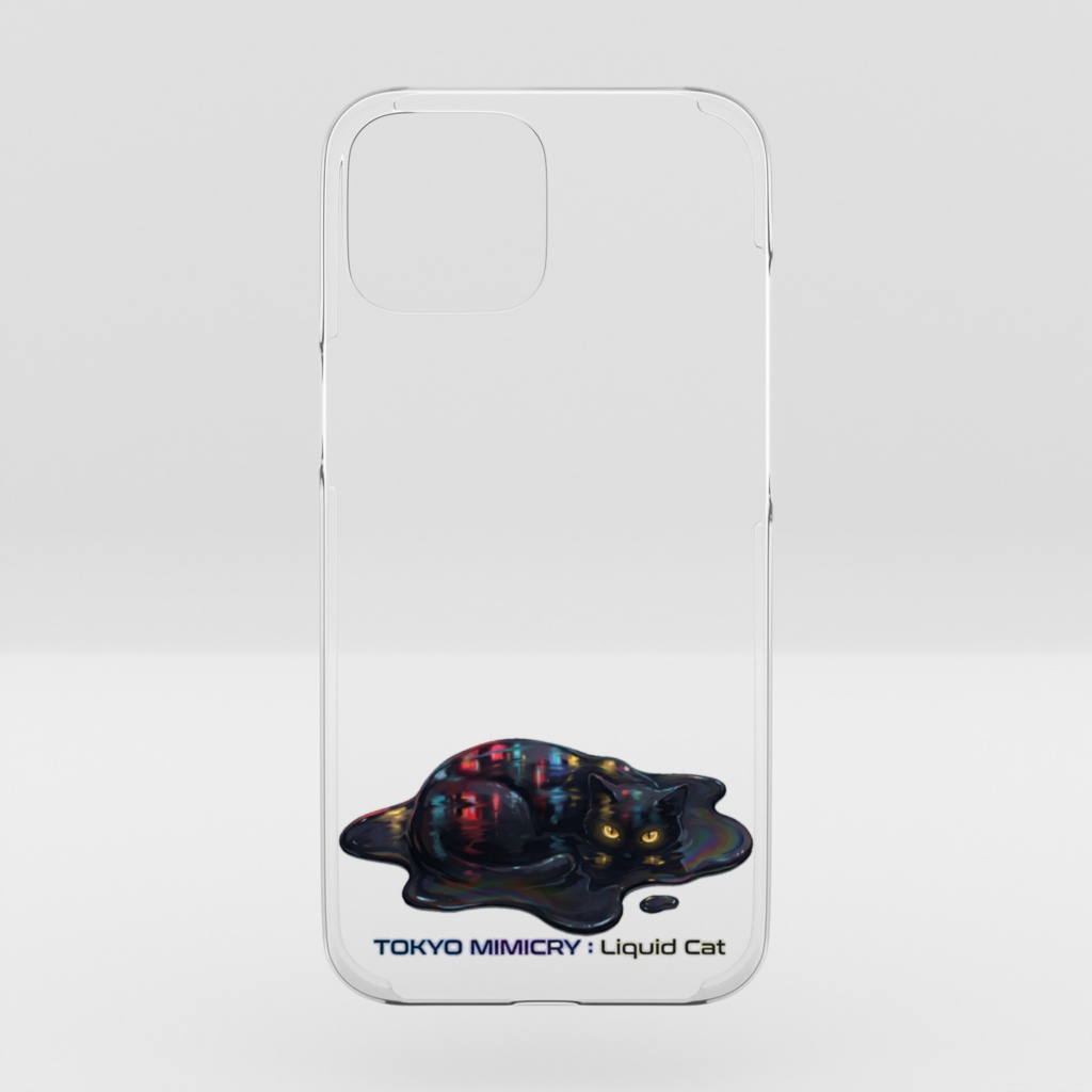 TOKYO MIMICRY : Liquid Cat　クリアiPhoneケース