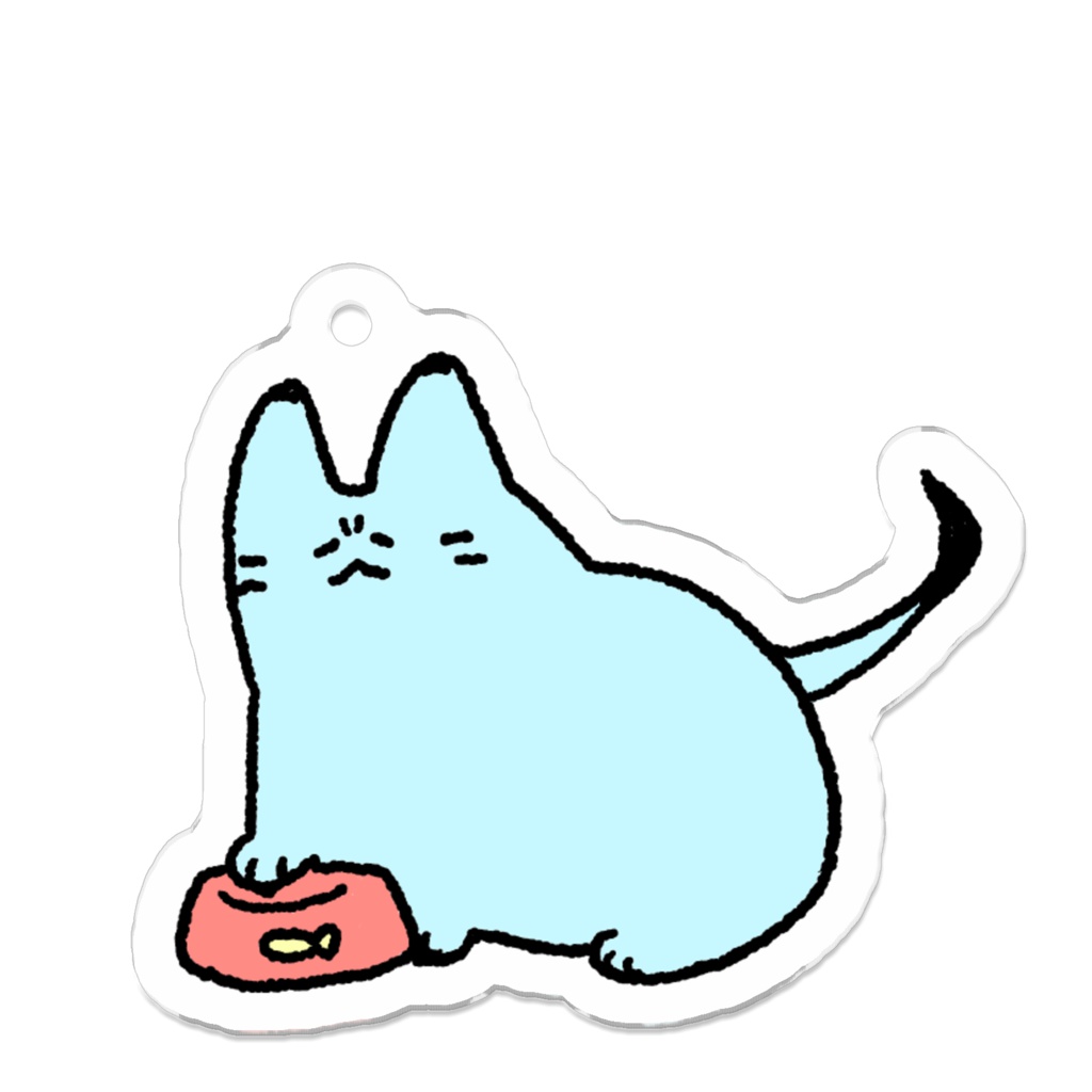 ずりちゃんアクリルキーホルダー(飯はまだか)