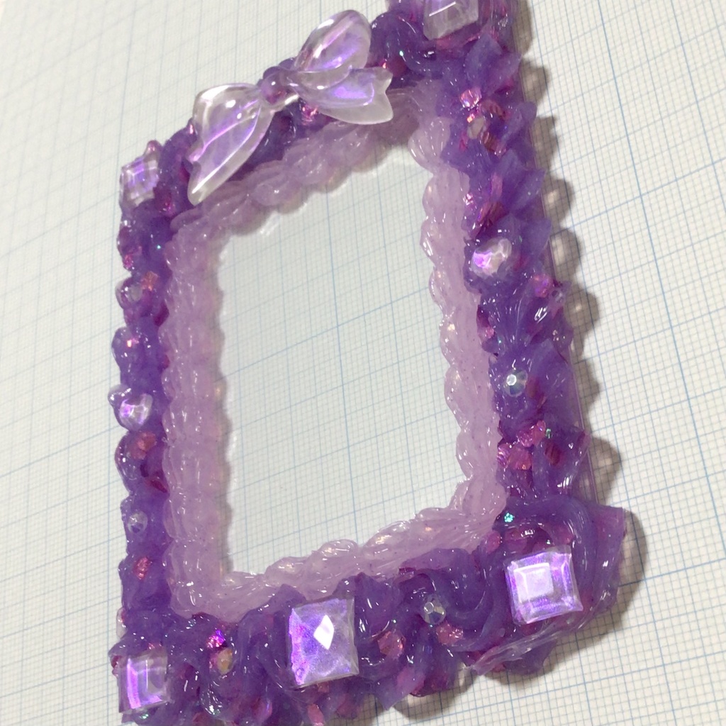 ホイップデコ B8 トレカケース 紫